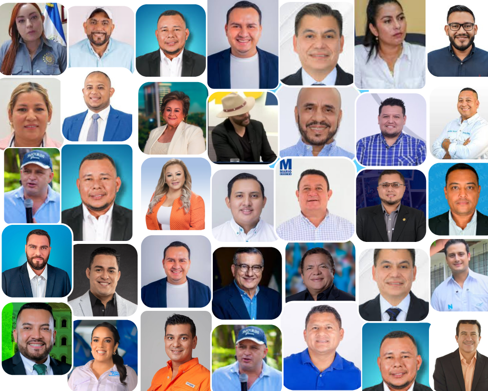 Estos son los nuevos y los no tan nuevos alcaldes y alcaldesas en El Salvador